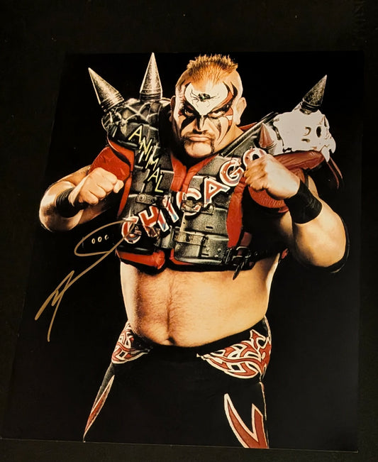 Road Warrior Animal Pose 1 Signed Photo COA