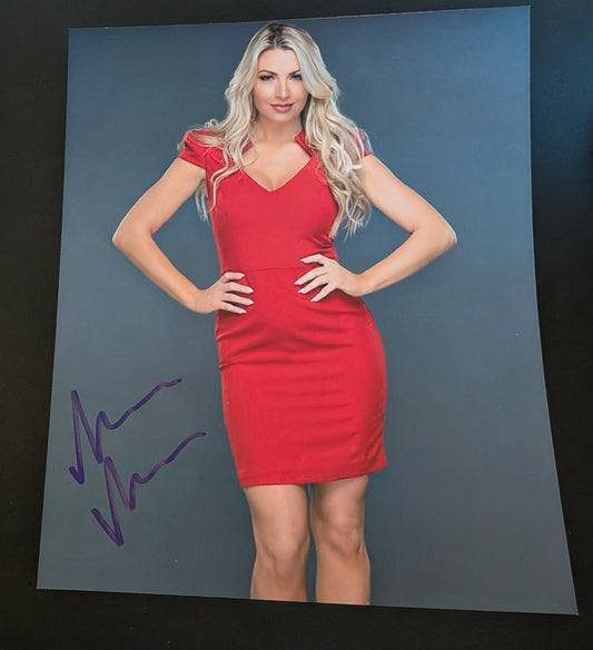 McKenzie Mitchell Pose 4 Signed Photo COA