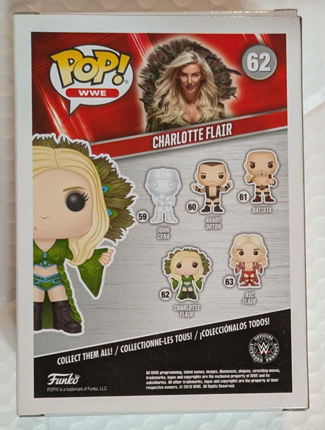 Charlotte Flair Funko Pop Foot Locker WWE #62