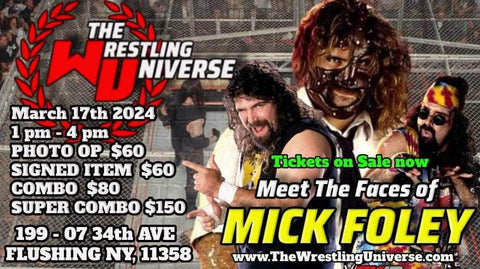 In-Store Meet & Greet with Mick Foley Sun March 17th 1-4PM