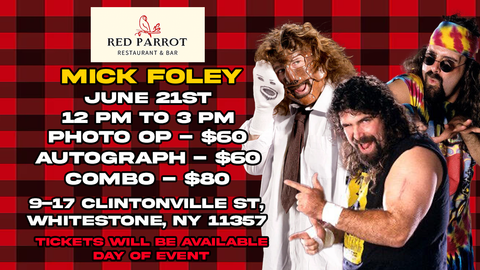 In-Store Meet & Greet with Mick Foley on June 21st from 12-3pm