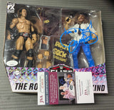 WWE Elite 2-Pack Signed Mankind Blue Ink Auto JSA COA