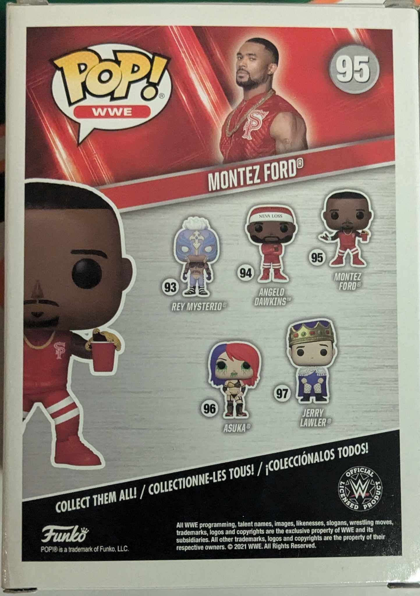 Funko Pop WWE Montez Ford #95