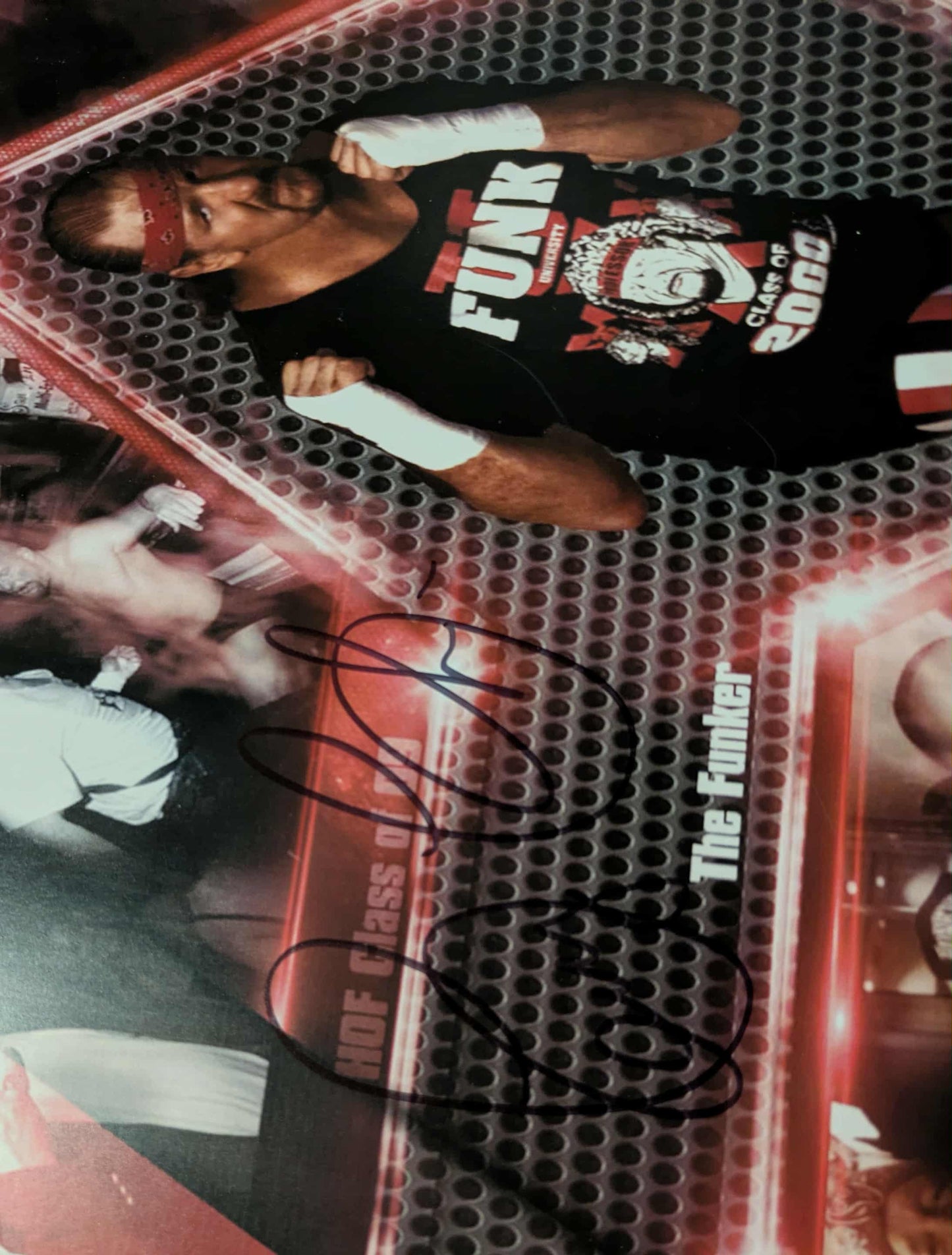 Terry Funk Signed 11x14 Photo JSA (w/Toploader)