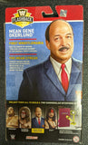 Mean Gene Okerlund WWE Elite Flashback Signed Figure With Case JSA COA