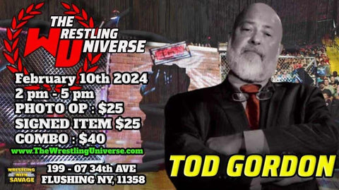 In-Store Meet & Greet with Tod Gordon Sat Feb 10th 2-5PM