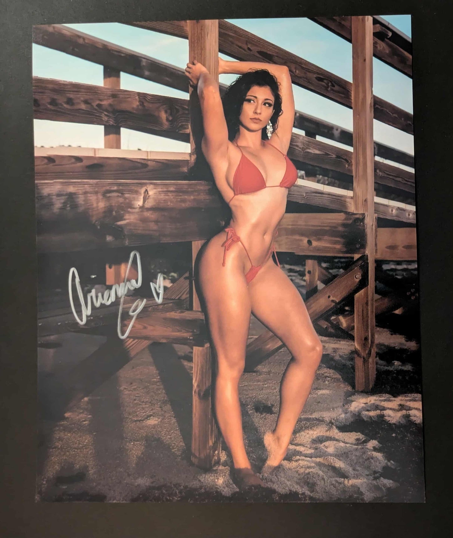 Arianna Grace Pose 2 Signed Photo COA