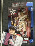 WWE Mattel Elite 89 Sgt Slaughter Signed Figure w/case Inscribed JSA COA