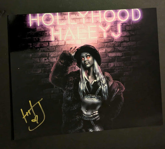 Hollyhood Haley J Pose 1 Signed Photo COA