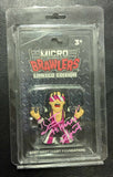 Bret Hart Micro Brawlers Figure Signed COA w/case