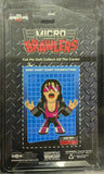 Bret Hart Micro Brawlers Figure Signed COA w/case