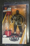 WWE Elite Mark Henry Fan Central Signed Figure w/Case JSA COA