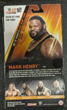 WWE Elite Mark Henry Fan Central Signed Figure w/Case JSA COA