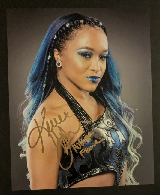 Kiera Hogan Pose 1 Signed Photo COA