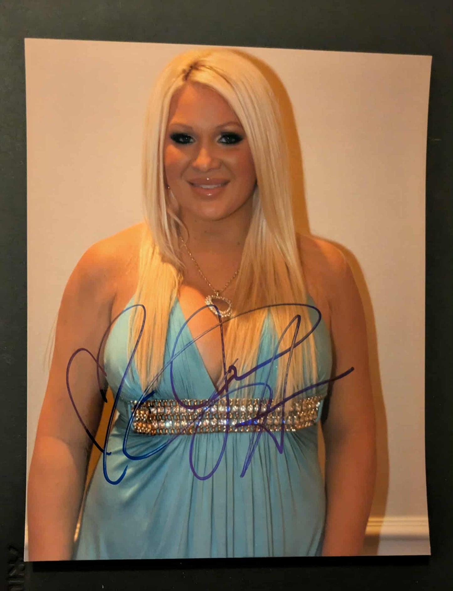 Jillian Hall Pose 5 Signed Photo COA