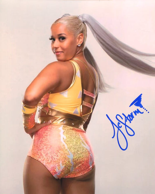 JC Storm Pose 2 Signed Photo COA