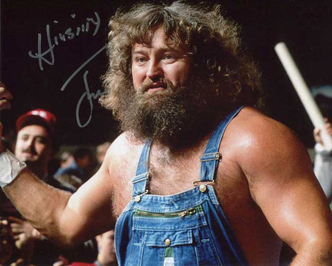 Hillbilly Jim Pose 2 Signed Photo COA