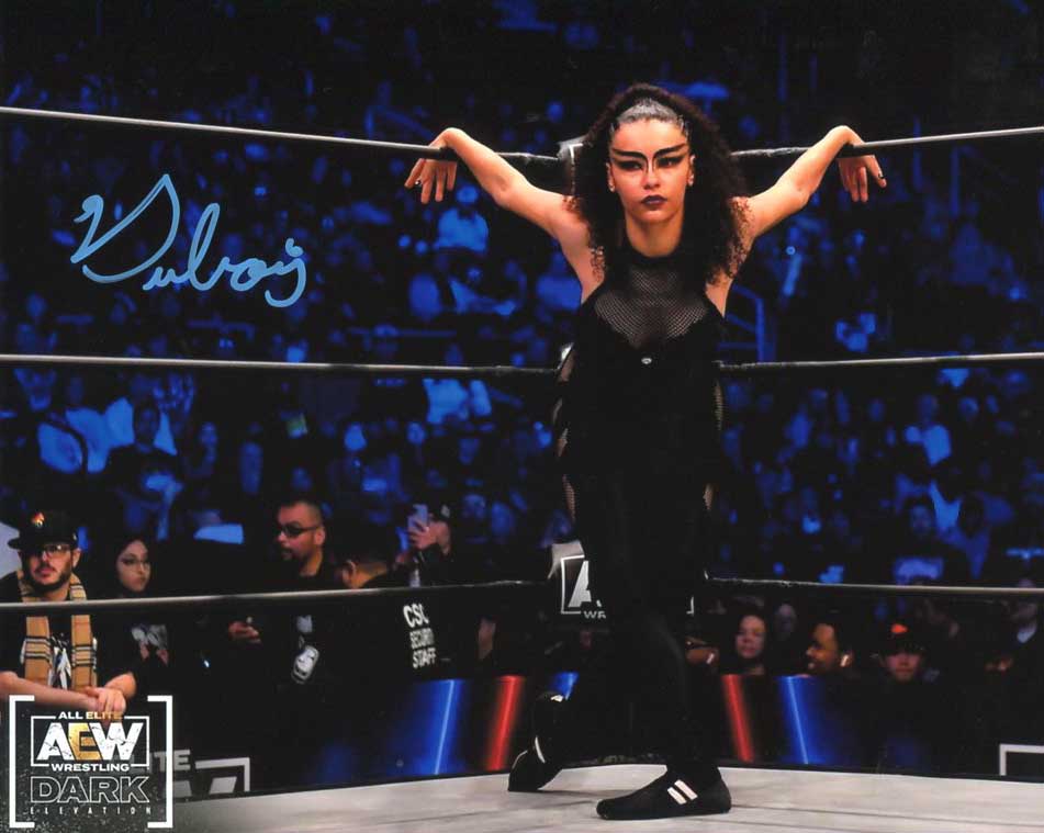 Black Swan (Zoe Dubois) Pose 2 Signed Photo COA