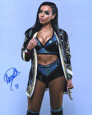 Amale Signed 8x10 Color Photo (Comes w/COA)