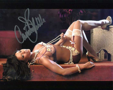 Candice Michelle Pose 2 Signed Photo COA