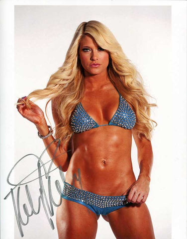 Kelly Kelly Pose 3 Signed Photo (8.5x11) COA