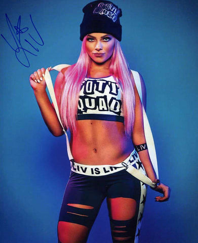 Liv Morgan Pose 1 Signed Photo COA