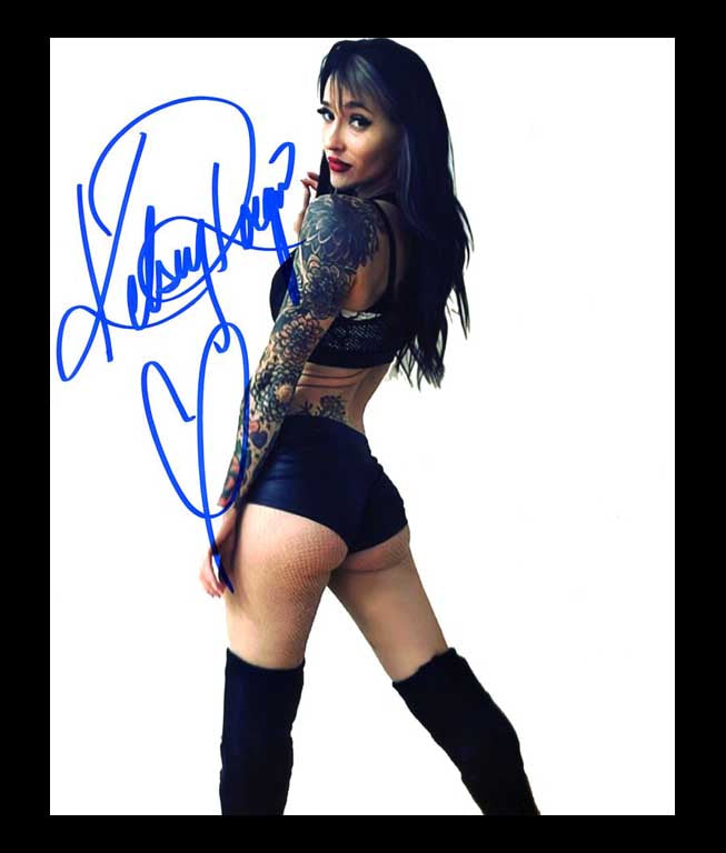 Kelsey Reagan Pose 2 Signed Photo COA