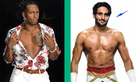 MxM Maximum Male Models Mansoor & Mace Signed Photo COA