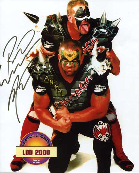 Road Warrior Animal Pose 4 Signed Photo COA