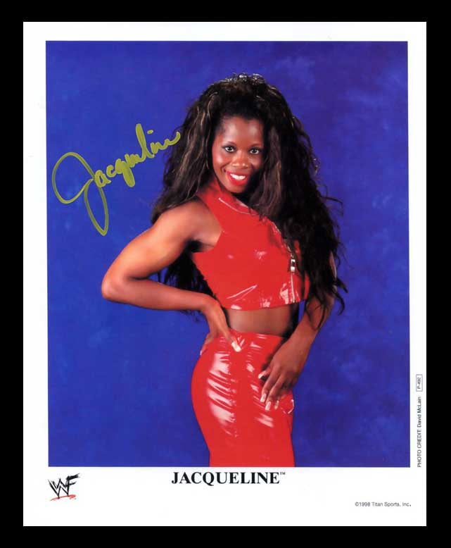 Jacqueline Moore Pose 2 Signed Photo COA
