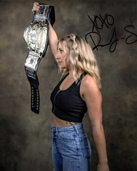 Rebecca Scott Pose 6 Signed Photo COA