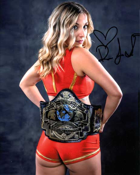 Rebecca Scott Pose 7 Signed Photo COA