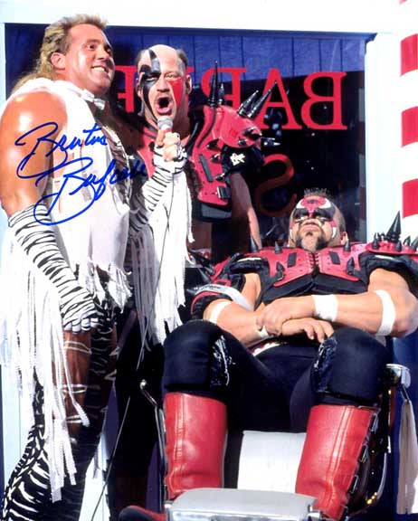 Brutus Beefcake Pose 10 Signed Photo COA