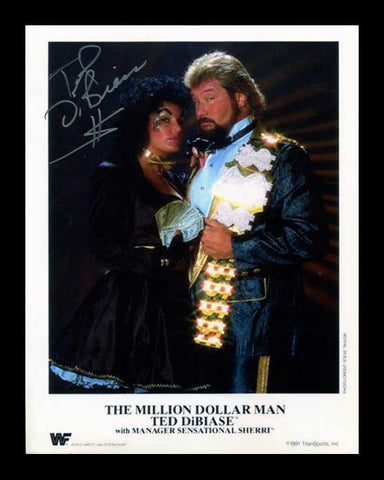 Ted Dibiase Pose 2 Signed Photo (8.5x11) COA