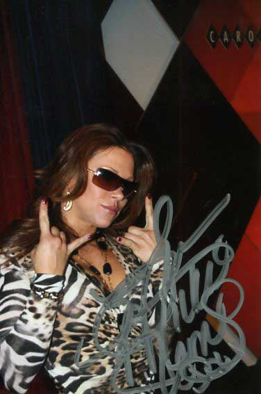 Mickie James Pose 3 Signed Candid (4x6 Size) Photo
