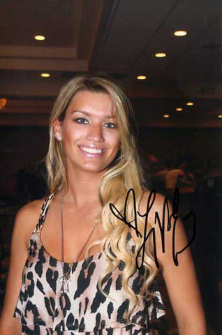 Lacey Von Erich Pose 3 Signed (4x6 Size) Candid Photo