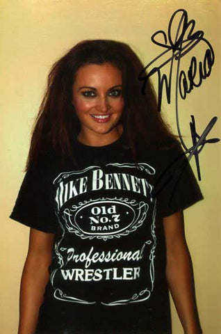 Maria Pose 2 Signed Candid (4x6 Size) Photo COA