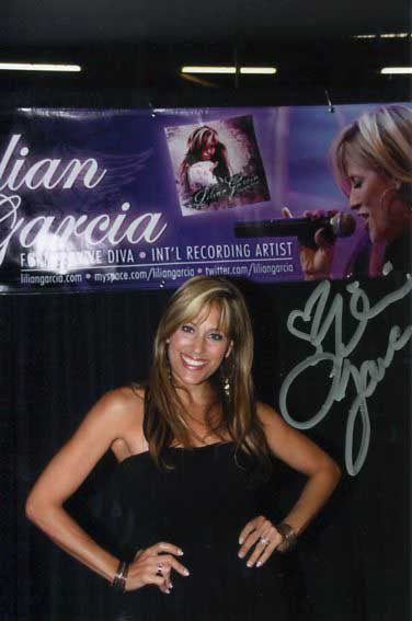 Lillian Garcia Pose 1 Signed Candid (4x6 Size) Photo COA