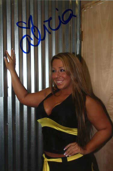 Alicia Pose 2 Signed Candid (4x6 Size) Photo