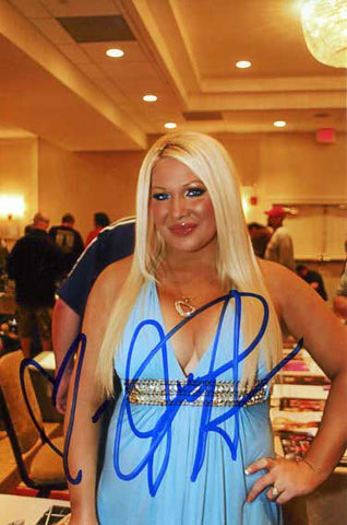 Jillian Hall Pose 1 Signed Candid (4x6 Size) Photo COA