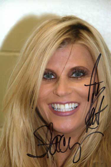 Stacy Carter The Kat Pose 2 Signed Candid (4x6 Size) Photo COA