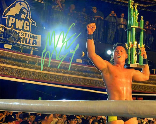 "Speedball" Mike Bailey Signed 8x10 Color Photo (Comes w/COA)