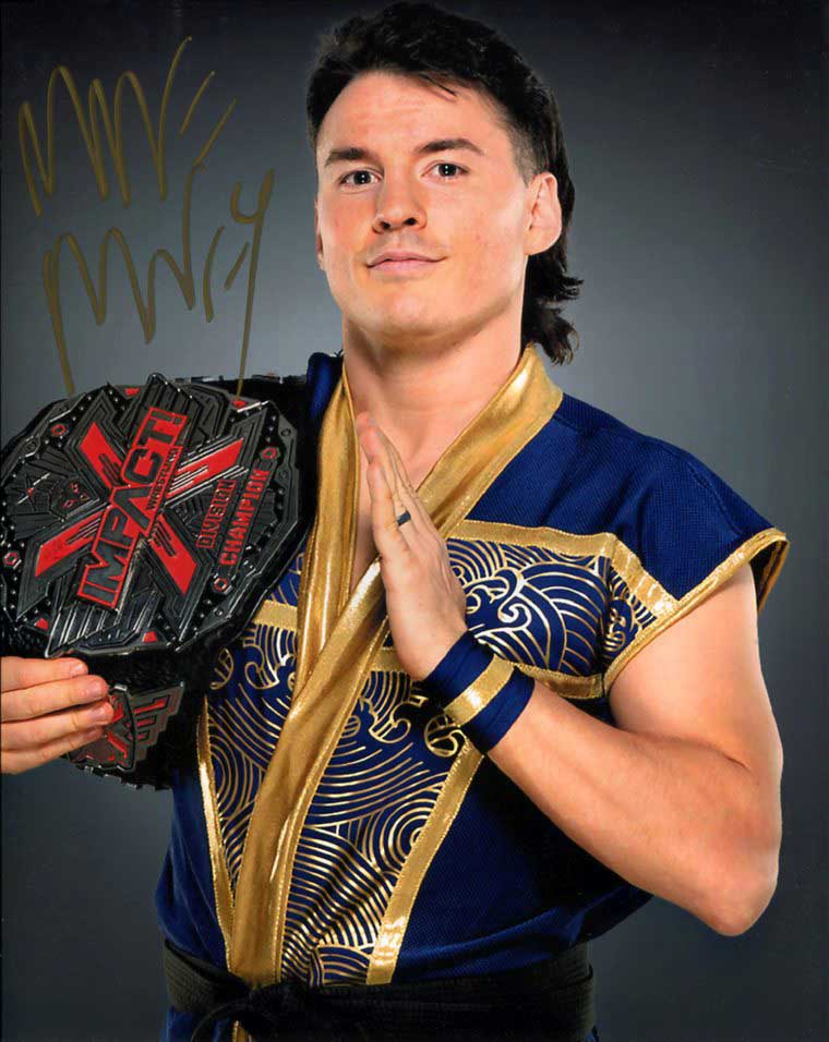 "Speedball" Mike Bailey Pose 1 Signed Photo