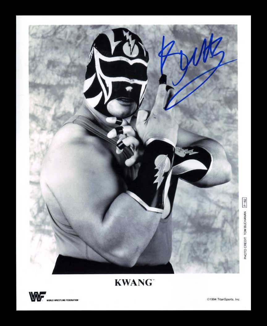 KWANG (Savio Vega) Signed 8x10 Classic Photo (Comes w/COA)