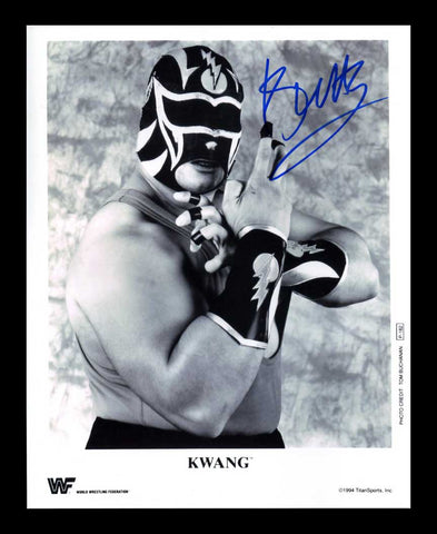 KWANG (Savio Vega) Signed 8x10 Classic Photo (Comes w/COA)