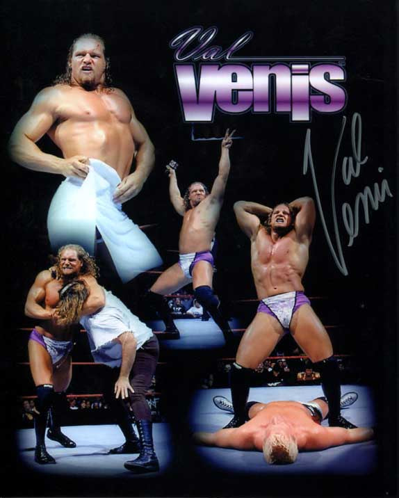 Val Venis Pose 7 Signed Photo COA
