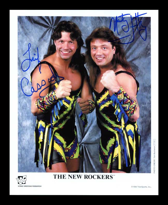 The New Rockers (Jannetty & Cassidy) Dual Signed Photo COA