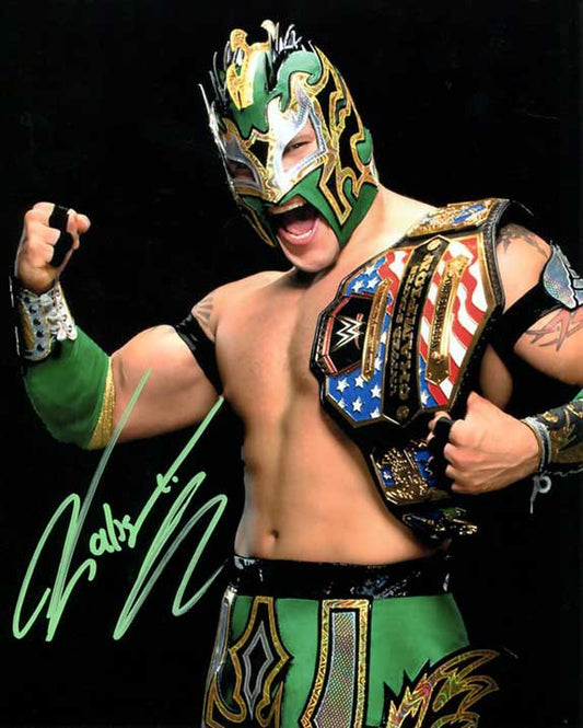 Kalisto (Samuray del Sol) Pose 2 Signed Photo COA