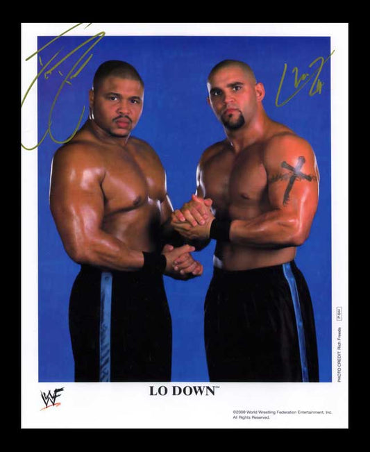 Lo Down (D'Lo DLO Brown & Chaz) Dual Signed Photo COA