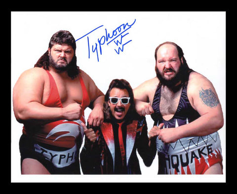 Typhoon (Natural Disasters) Pose 4 Signed Photo COA